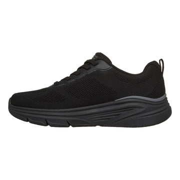 Mens Skechers Bobs Sport Arch Fit - Elev8 Black Waterproof Trainers - Black