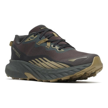 Mens Merrell Agility Trail Coal Waterproof Trainers - Coal