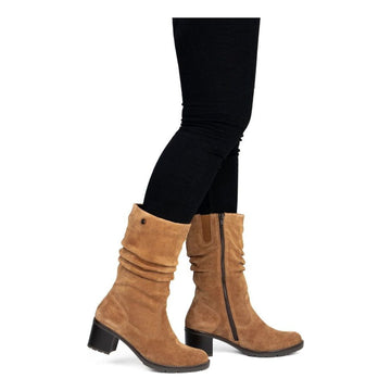 Womens Remonte D2A79 Fawn Boots - Fawn