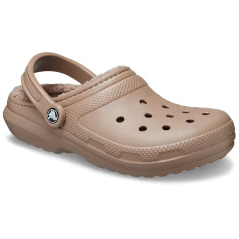Mens Crocs Classic Lined Crocs - Latte