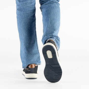 Mens Rieker 16968 Blue Flats - Blue