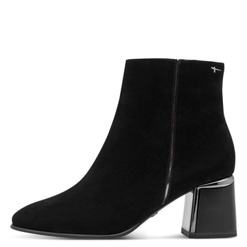 Womens Tamaris 25396 Ankle Boots - Black