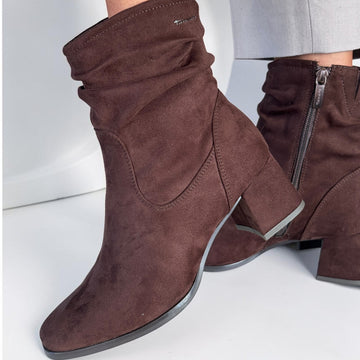 Womens Tamaris Comfort 85301 Ankle Boots - Mocca