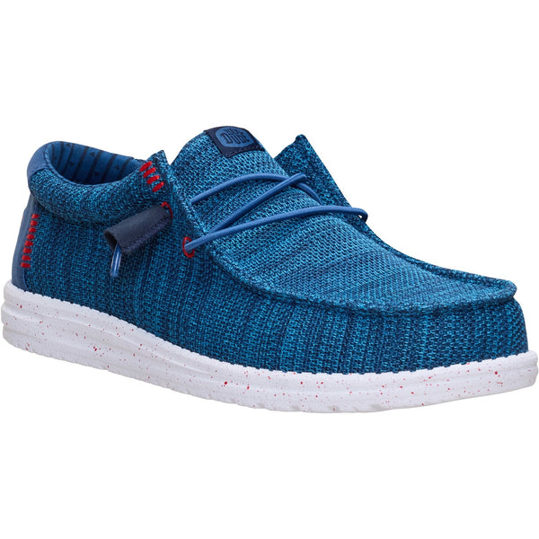 Mens Heydude Ensign Blue Wally Stretch Sox - Ensign Blue