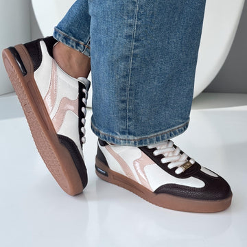 Womens Lloyd & Pryce Treder Candy Cocoa Trainers - Candy Cocoa
