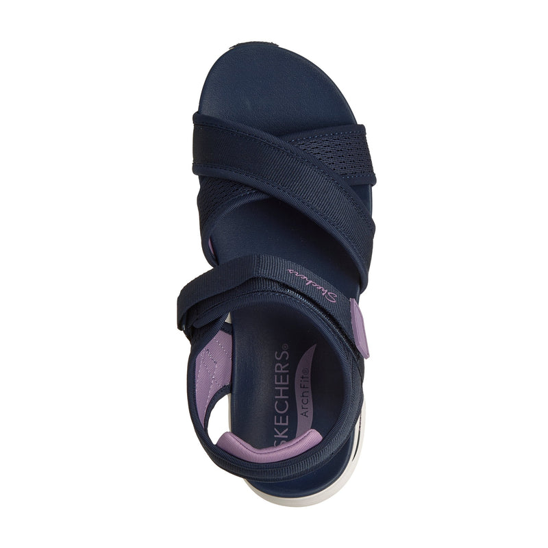 Womens Skechers 164078 Arch Fit 2.0 Sandal Sandals - Navy