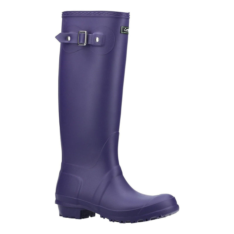 Womens Cotswold Sandringham Waterproof Wellingtons - Purple