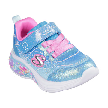 Girls Skechers 303061N Mermaid Sparkle My Dreamers Trainer - Infant - Blue