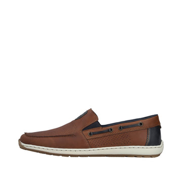 Mens Rieker 08867 Brown Flats - Brown