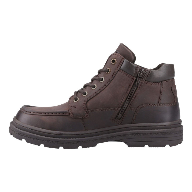 Mens Cotswold Cricklade Brown Ankle Boots - Brown