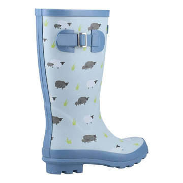 Kids Cotswold Farmyard Junior Wellingtons - Sheep
