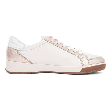 Womens Ara 12-34432 Sand Cream Gum Sole Trainers - Sand Cream
