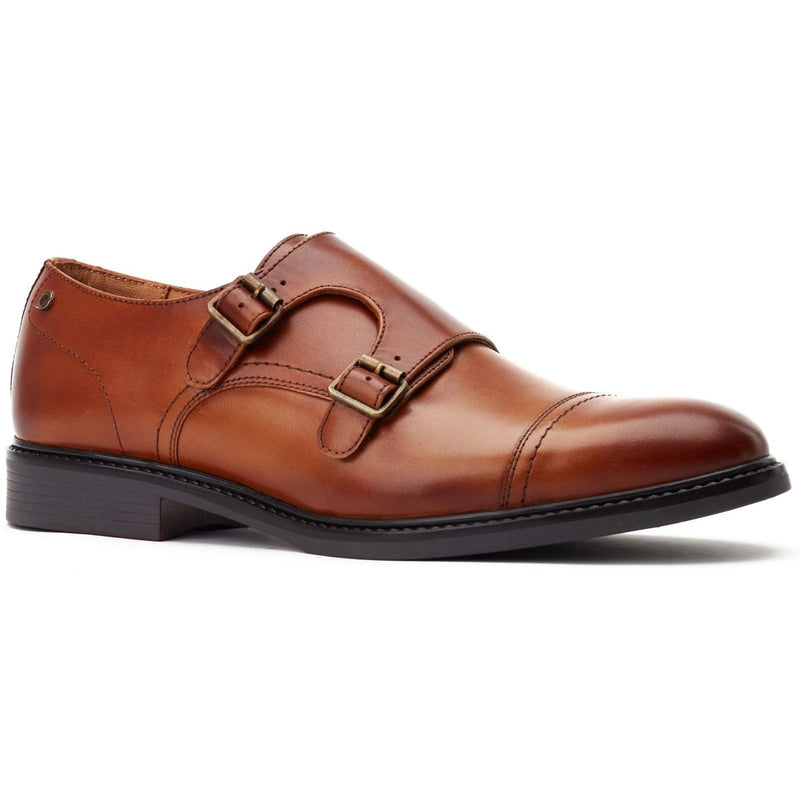 Mens Base London Diablo Dress Shoes - Burnt Tan