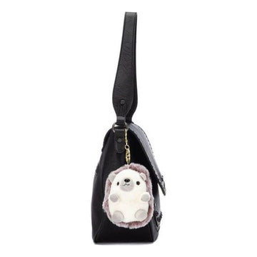 Womens Refresh 183440 Flap Over Shoulder Bag - Black
