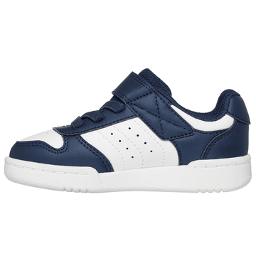 Skechers Infants Quick Street Navy and White Trainers - Navy