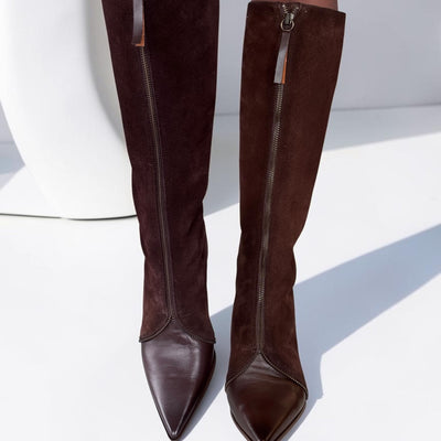 Womens Hispanitas 265019 Paris Long Boots - Espresso