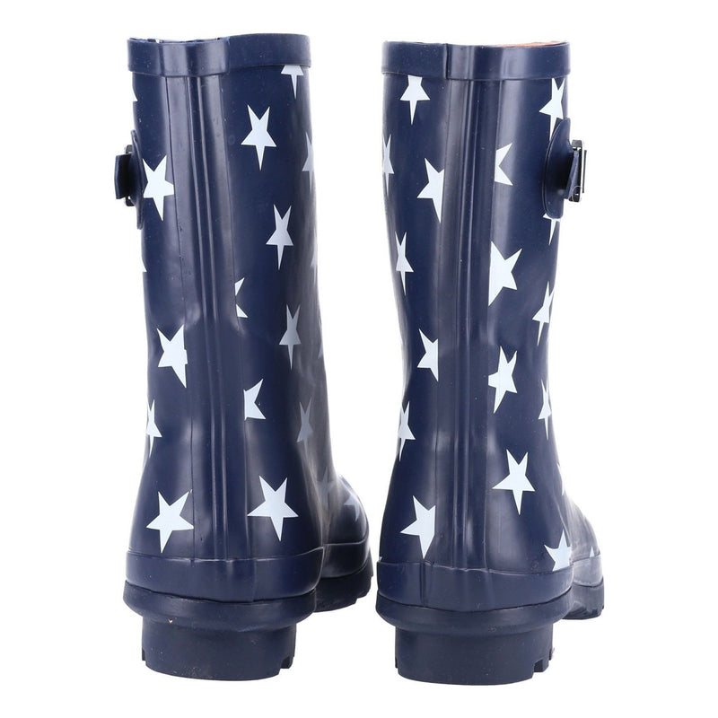 Womens Cotswold Badminton Star Waterproof Wellingtons - Star