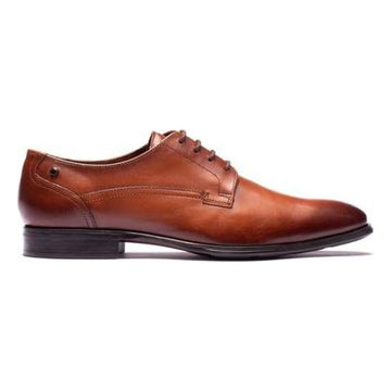 Mens Base London Vance Formal Lace-up Shoe - Tan
