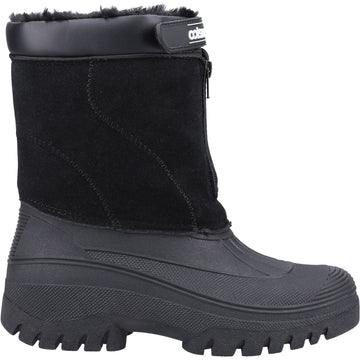 Womens Cotswold Venture Waterproof Winter Boots - Black