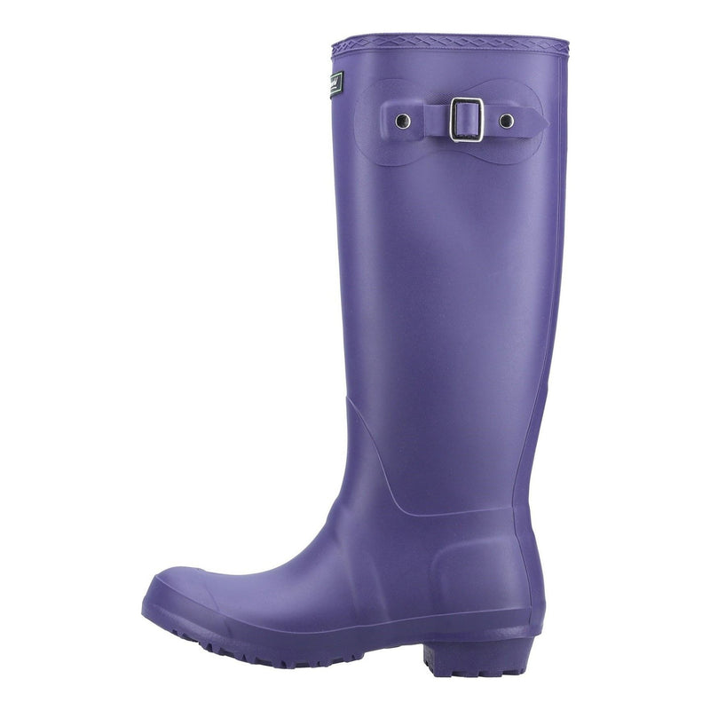 Womens Cotswold Sandringham Waterproof Wellingtons - Purple