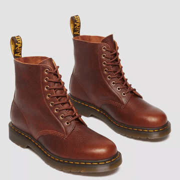 Womens Dr Martens 1460 Ambassador Cashew Brown Boots - Cashew Brown