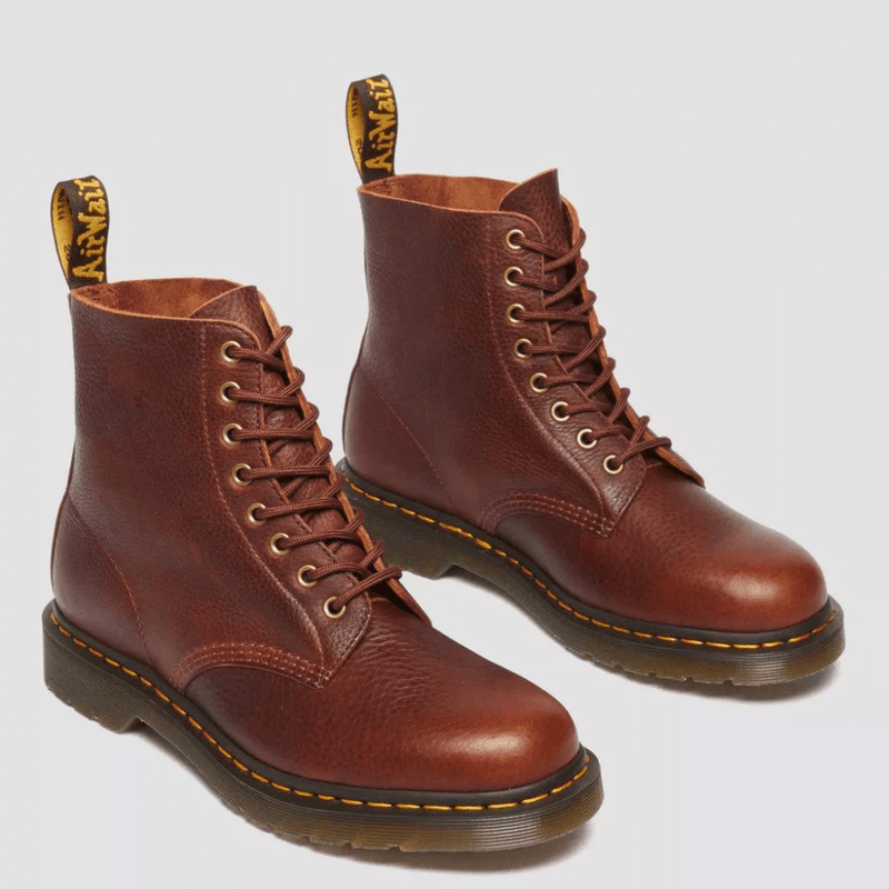 Womens Dr Martens 1460 Ambassador Cashew Brown Boots - Cashew Brown
