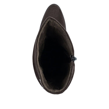 Womens Rieker 74192 Long Boots - Espresso