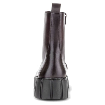 Womens Gabor 8016 Bordeaux Ankle Boots - Bordeaux