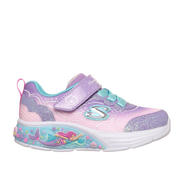 Girls Skechers 303061N Mermaid Sparkle My Dreamers Trainer - Infant - Lavender