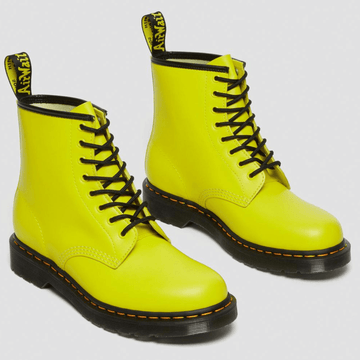 Womens Dr Martens 1460 Tumbled Boots - Yellow