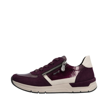 Womens Rieker 58902 Trainers - Blackberry