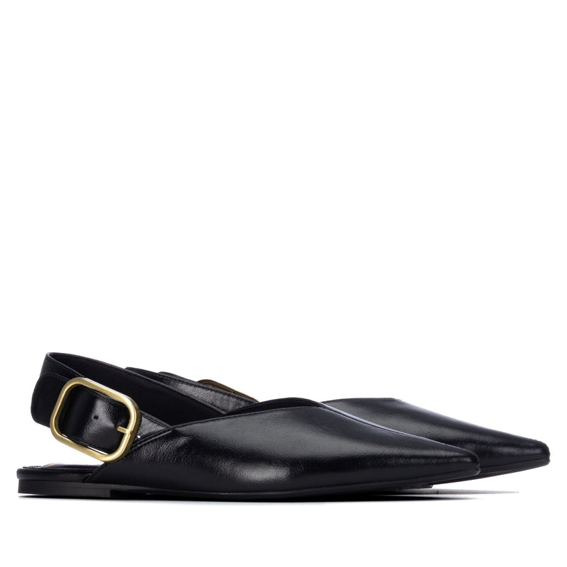 Womens Xti 146399 Sling Pumps - Black