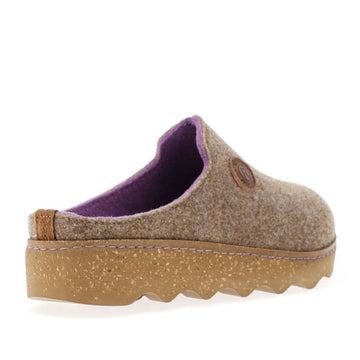 Womens Rohde 6120 Foggia Mule Slippers - Linen Beige