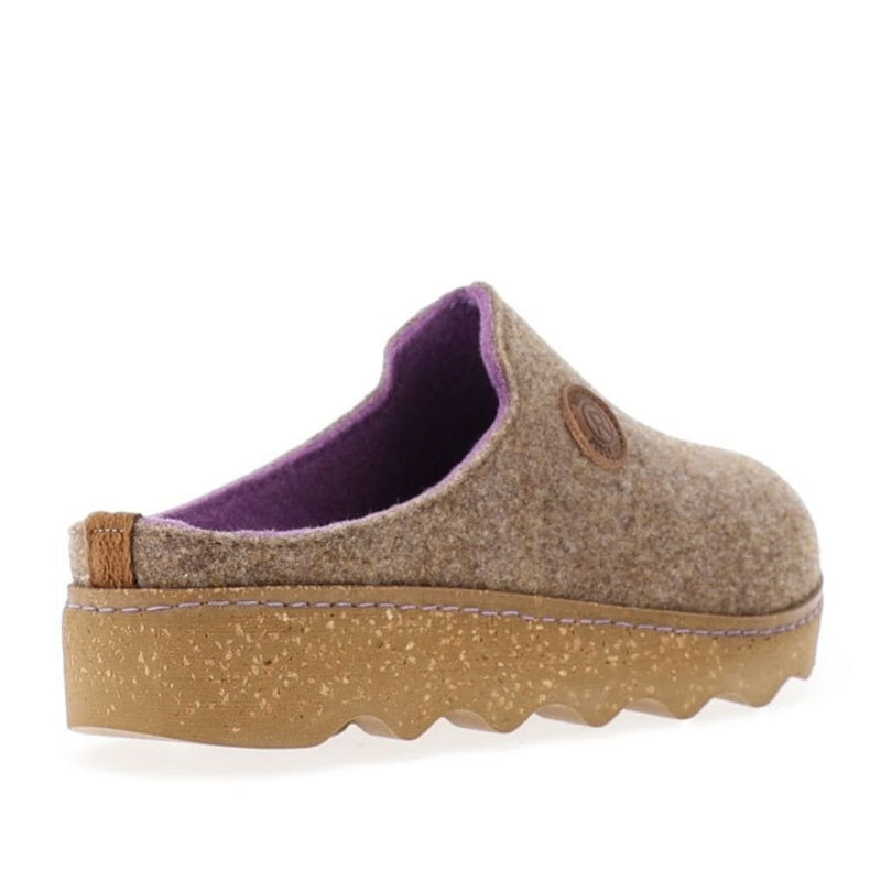 Womens Rohde 6120 Foggia Mule Slippers - Linen Beige