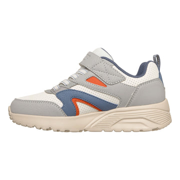Junior Boys Skechers 403640L Uno Lite Light Grey Trainers - Light Grey
