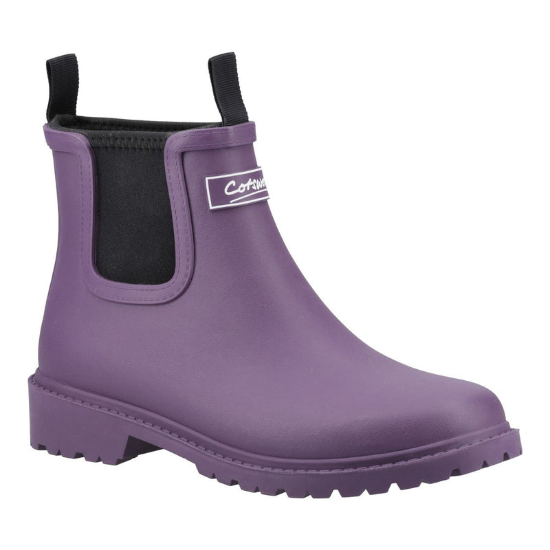 Womens Cotswold Barton Wellingtons - Purple