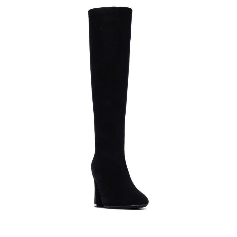 Womens Xti 146387 Black Long Boots - Black