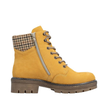 Womens Rieker Y8130 Honey Boots - Honey