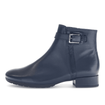 Womens Gabor Bassey Ankle Boot - Navy