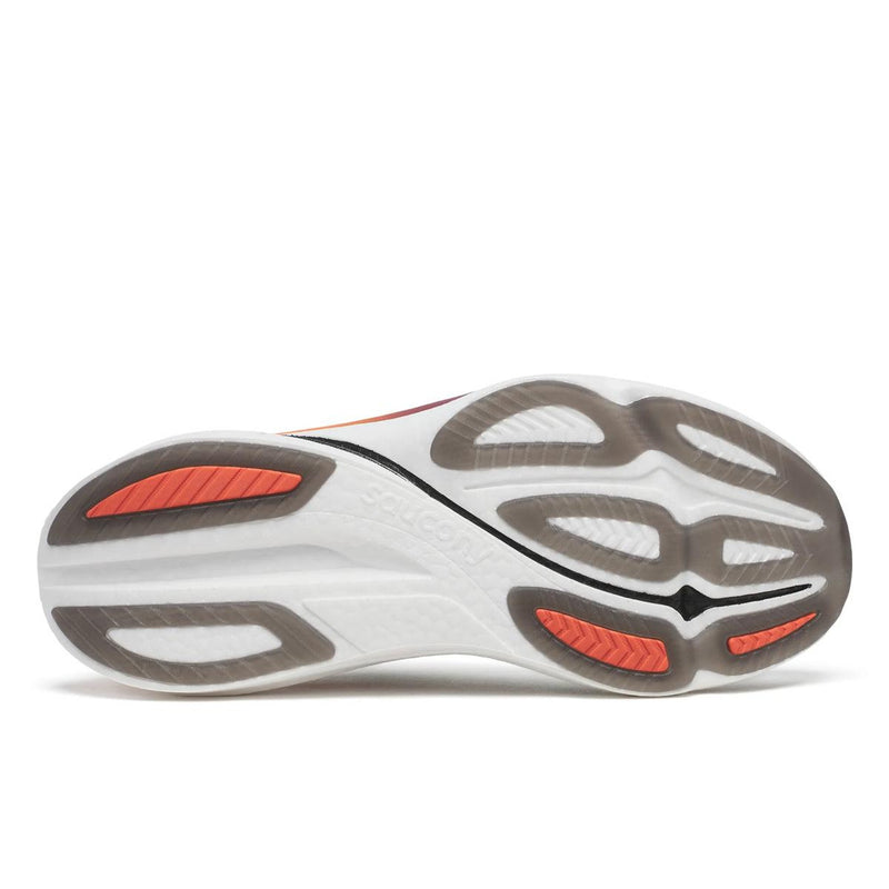 Mens Saucony S21070 White Crimson Endorphin Azura Trainers - White Crimson
