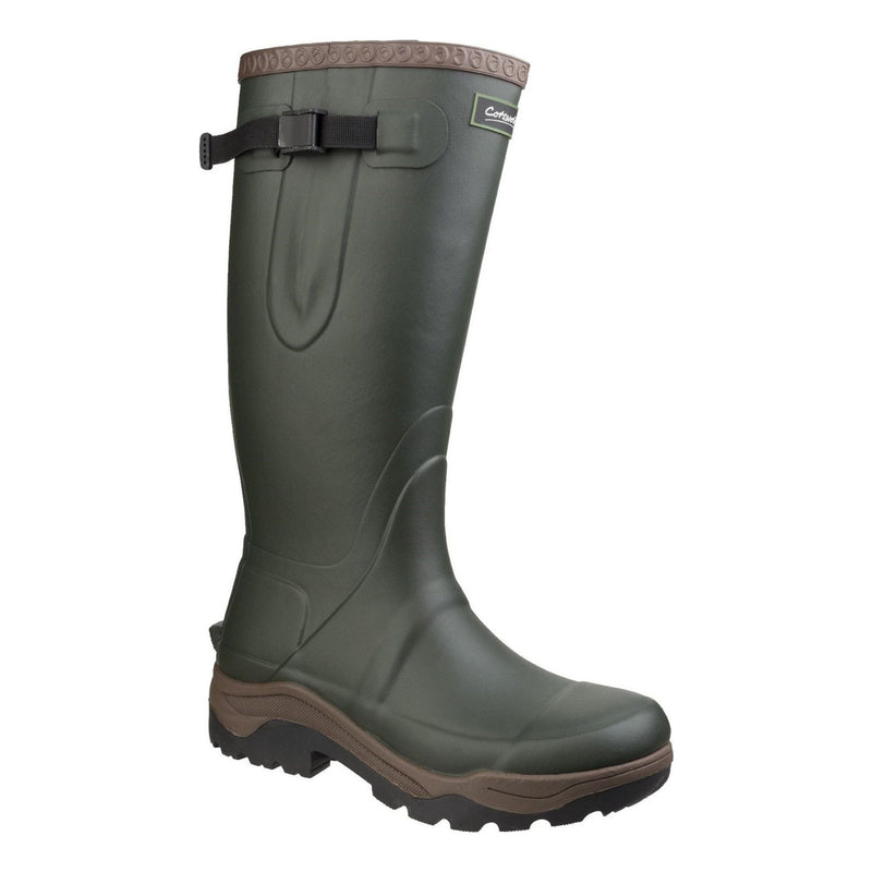 Unisex Cotswold Compass Waterproof Wellingtons - Green