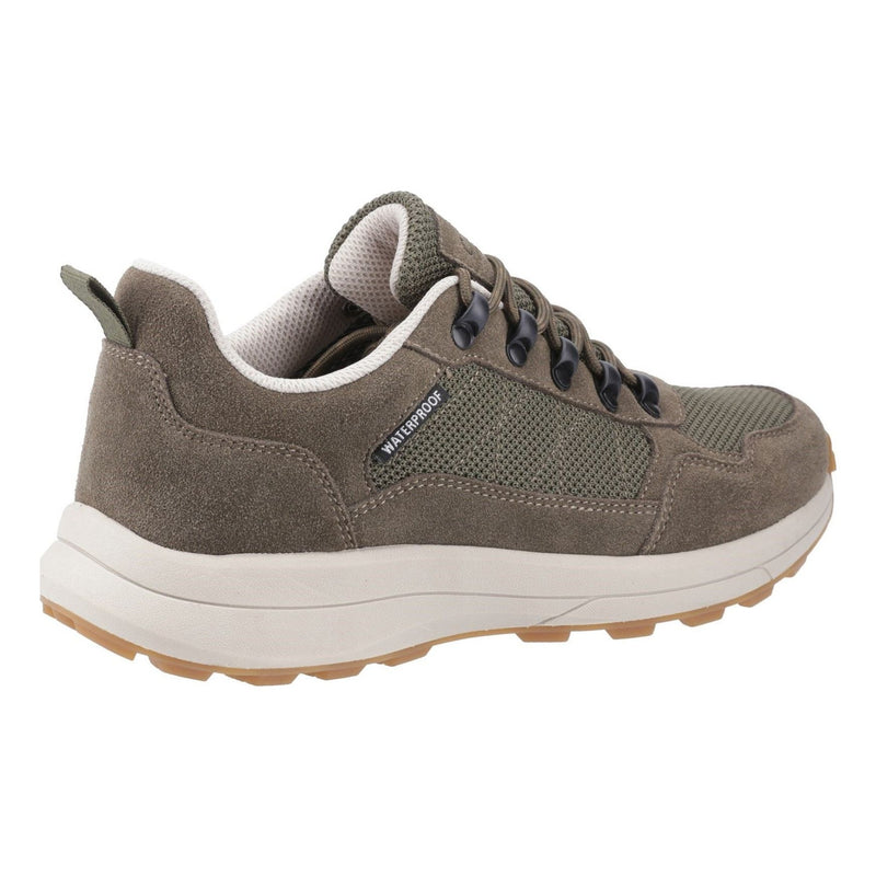Mens Cotswold Elmfield Suede Trainers - Khaki