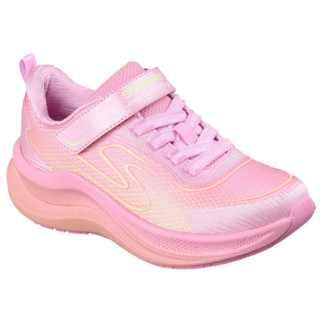 Girls Skechers 303675L Ombre Max Cushioning Ascend Trainer - Junior - Light Pink
