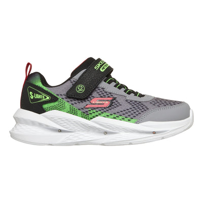 Junior Boys Skechers 401490L Meteor-Lights 2.0 Trainers - Grey