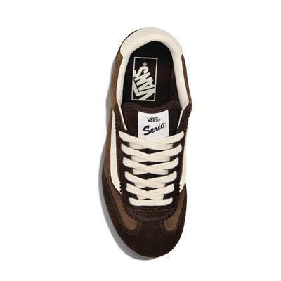 Womens Vans Super Lowpro Trainers - Demitasse Brown