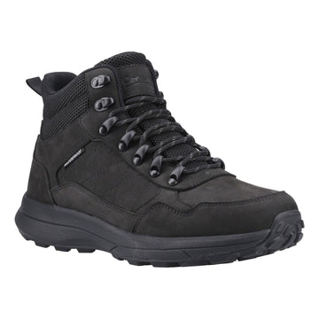 Mens Cotswold Oddington Nubuck Hiking Boots - Black