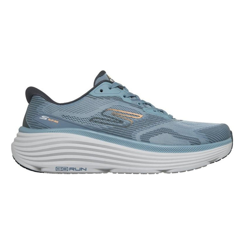 Mens Skechers 220607 Max Cushioning Endeavour - Sequoya Slate Slip-Ins Trainers - Slate