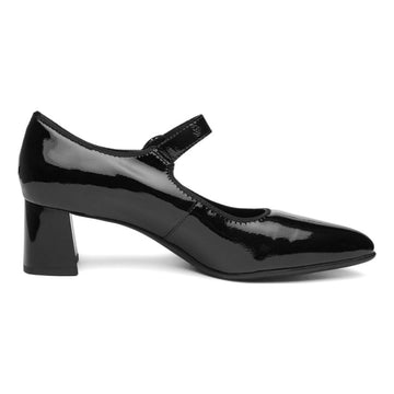 Womens Ara 52406 Audrey Block Heels - Black
