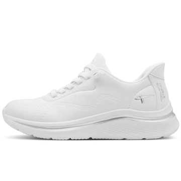 Tamaris Comfort 83730 White Elastic Lace Slip In - White