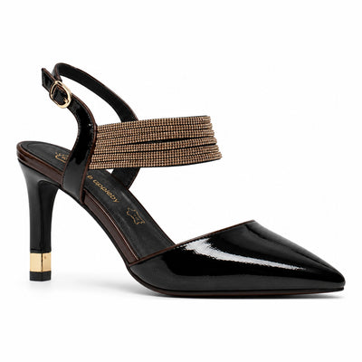 Womens Kate Appleby Wishaw Truffique Patent Slingback Heels - Truffique Patent